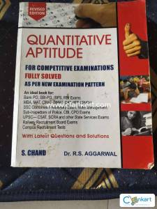 Quantitative Aptitude For Competitive Examinations
