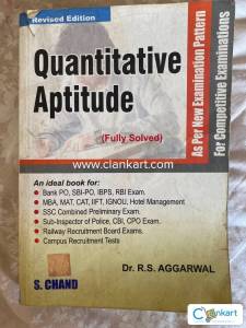 Quantitative Aptitude/ RS AGGARWAL