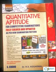Quantitative Aptitude S.Chand Dr R.S Aggrawal Book