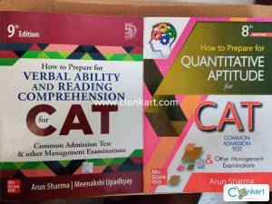 Quantitative Aptitude, Verbal Ability, Reading Comprehension FOR CAT