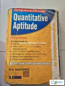 Quantitative Aptitude by RS Agarwal