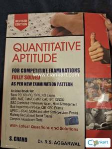 Quantitative Aptitude by RS agarwal and S chand