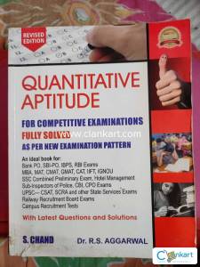 Quantitative Aptitude by R S Aggarwal