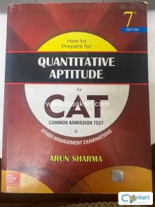 Quantitative Aptitude for CAT by Arun Sharma