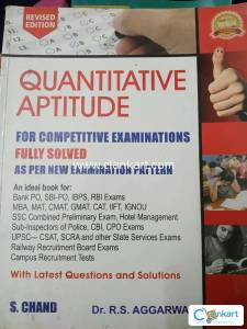 Quantitative Aptitude for Competitive Examinations by R S Aggarwal