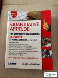 Quantitative Aptitude for Competitive Exams - Dr. R.S. Aggarwal