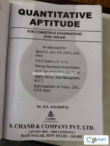 Quantitative Aptitude for competitive exams