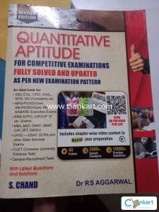 Quantitative aptitude book