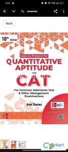 Quantitative aptitude for CAT