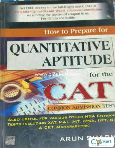 Quantitative aptitude for CAT by Arun Sharma