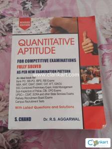 Quantitative aptitude for competitive examinations