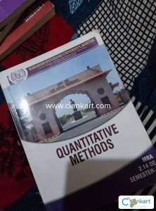 Quantitative method semester 1 MBA