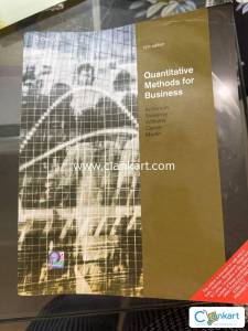 Quantitative methods for business