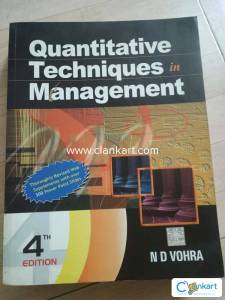 Quantitive technique in management