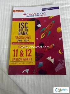 Question bank for ISC board exam English 1