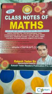 RAKESH YADAV CLASS NOTES ON MATHS