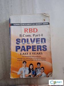 RBD B. COM FIRST YEAR SOLVED PAPER