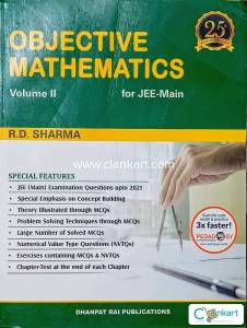 R.D.SHARMA JEE-MAIN OBJECTIVE MATHEMATICS VOLUME 2