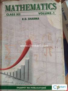 R.D.SHARMA MATHS CLASS 12 VOLUME-1 & VOLUME -2