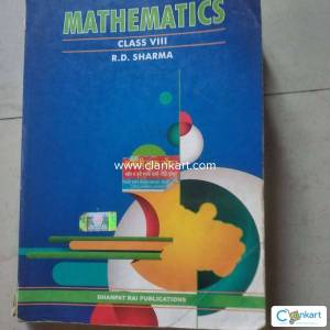 R.D.SHARMA for class8
