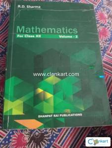 R.D.Sharma Mathematics Vol1&2