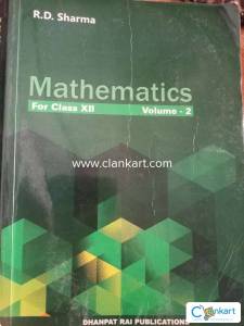 R.D.Sharma class 12 volume 2