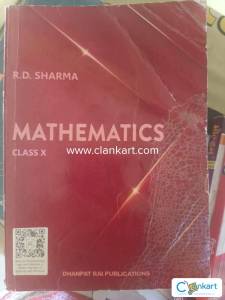 RDSharma class x mathematics.. Mcq book is not available
