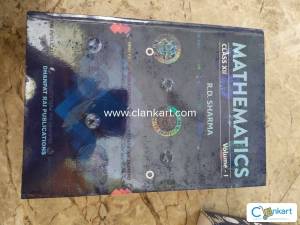 RD.Sharma mathematics volume 1 and volume 2