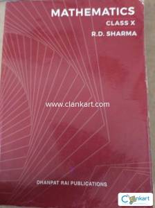 RD SHARMA CLASS 10 MATH BOOK + MCQ BOOK