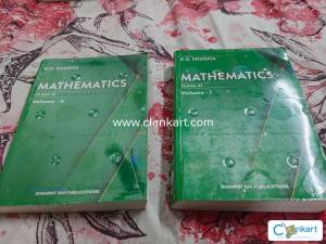 RD SHARMA CLASS 11 MATHS VOLUME 1 AND 2