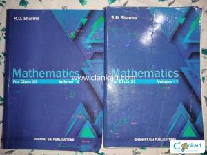 RD SHARMA CLASS 11 (SET OF 2 VOLUMES) MATHEMATICS