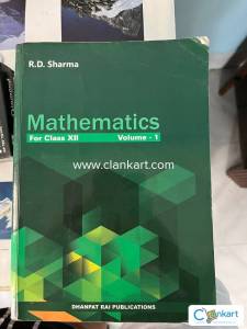 RD SHARMA CLASS 12