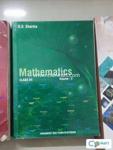 RD SHARMA CLASS 12 EDITION VOLUME 2