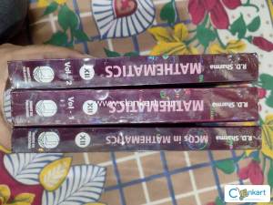 RD SHARMA CLASS 12 FULL SET 2024-25 EDITION IN EXCELLENT CONDITION