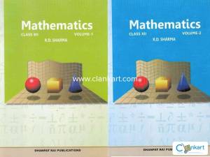 RD SHARMA CLASS 12 MATHEMATICS VOLUME 2