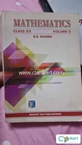 R.D SHARMA CLASS 12 VOLUME 2