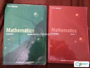 RD SHARMA CLASS 12 VOL 1 AND 2