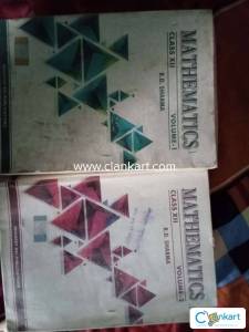 RD SHARMA CLASS 12 VOL 1 AND 2 COMBO