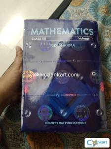 RD SHARMA CLASS 12 Volume 1 volume 2 and MCQ book
