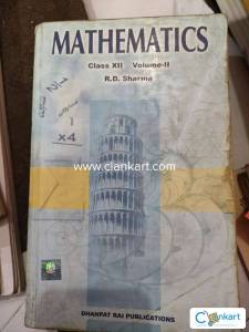 RD SHARMA CLASS 12th Volume-II