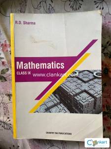 RD SHARMA CLASS 9(2018)