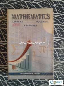RD SHARMA CLASS XII VOL1 AND VOL 2