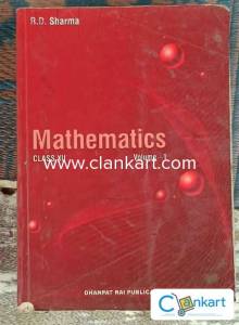 RD SHARMA CLASS XII  VOLUME 1 Dhanpat Rai Publication FOR JEE AND CBSE