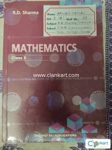 R.D SHARMA FOR CLASS 10TH
