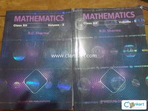 RD SHARMA FOR CLASS 12 VOL-1 AND VOL-2