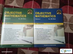 R.D SHARMA JEE OBJECTIVE MATHEMATICS VOL-I & VOL-II
