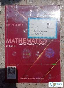 RD SHARMA MATHEMATICS CLASS10