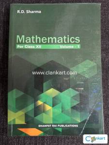 RD SHARMA MATHEMATICS CLASS 12