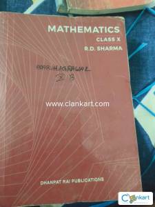 R.D. SHARMA MATHEMATICS CLASS X