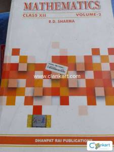 RD SHARMA MATHEMATICS CLASS XII VOL 1 & 2